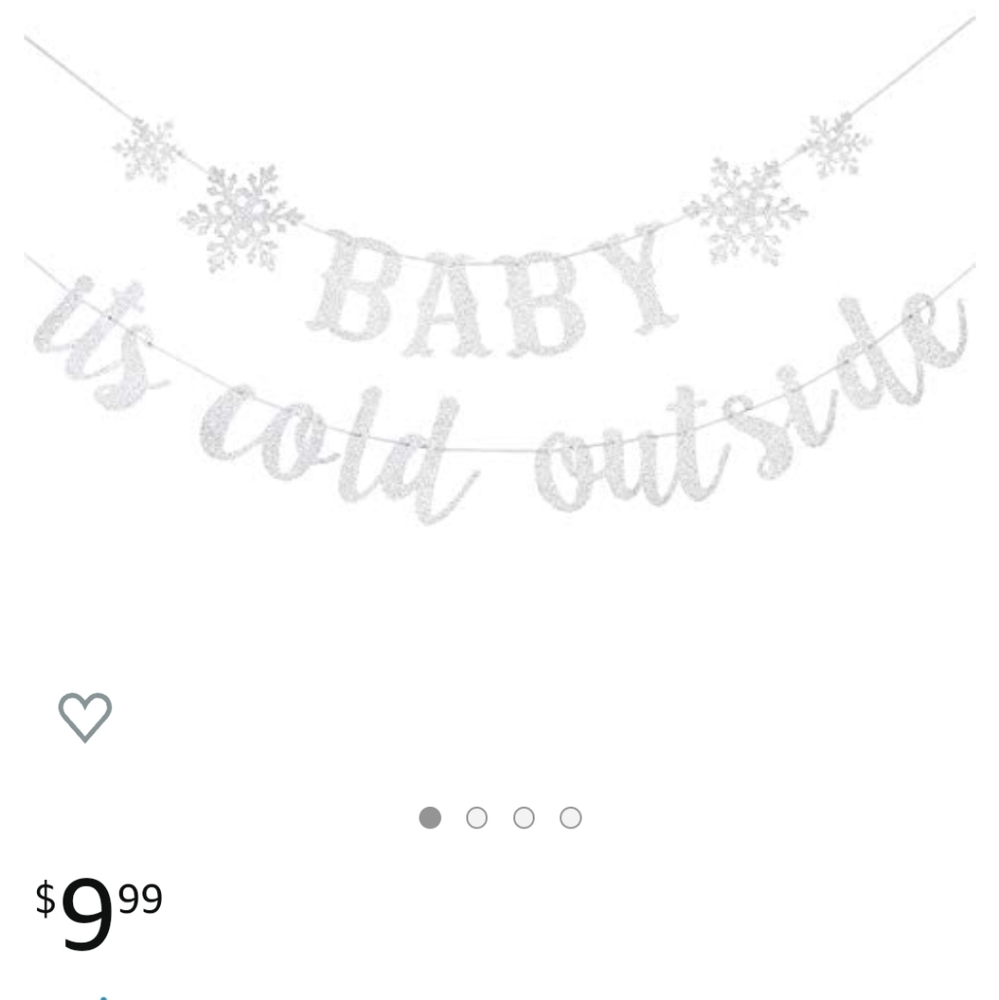Baby It's Cold Outside banners